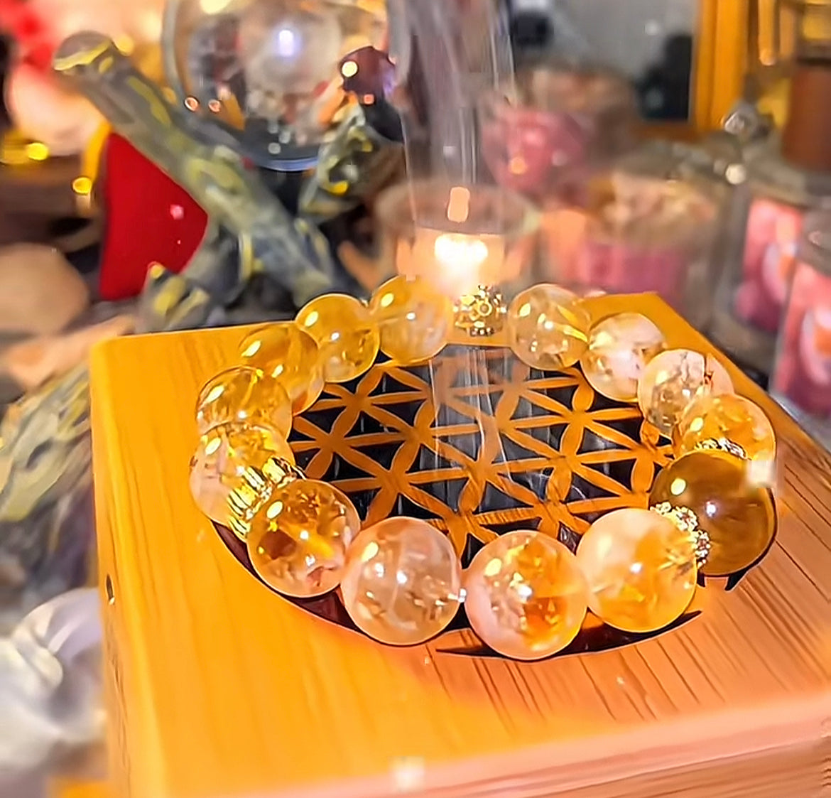 Natural Citrine Original Design Energy Crystal-ซิทรินธรรมชาติ